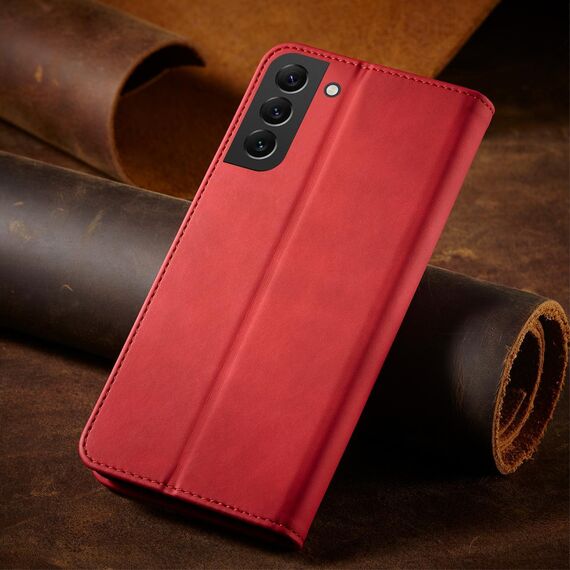 Magnet Fancy Case for Samsung Galaxy S23+ flip cover wallet stand red - Samsung Cases - Cases - Techbox