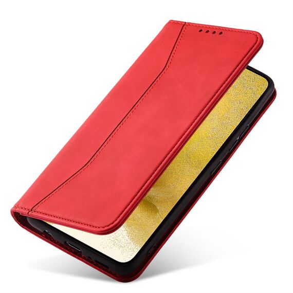 Magnet Fancy Case for Samsung Galaxy S23+ flip cover wallet stand red - Samsung Cases - Cases - Techbox