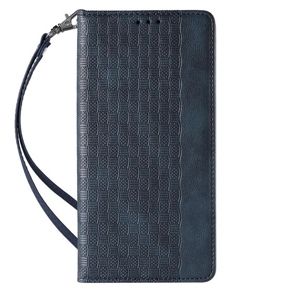 Magnet Strap Case Case for Samsung Galaxy S23 Flip Wallet Mini Lanyard Stand Blue - Samsung Cases - Cases - Techbox