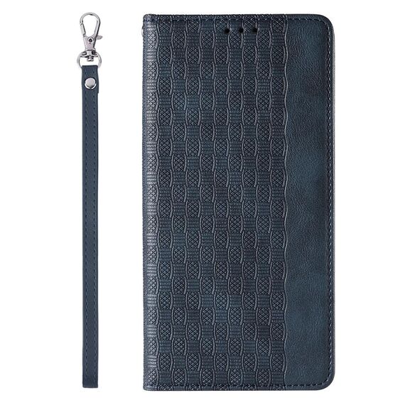 Magnet Strap Case Case for Samsung Galaxy S23 Flip Wallet Mini Lanyard Stand Blue - Samsung Cases - Cases - Techbox