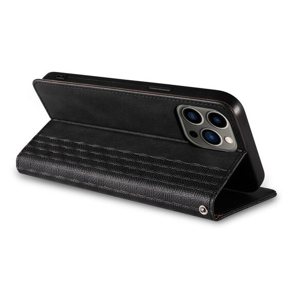 Magnet Strap Case for Samsung Galaxy S23+ Flip Wallet Mini Lanyard Stand Black | Techbox