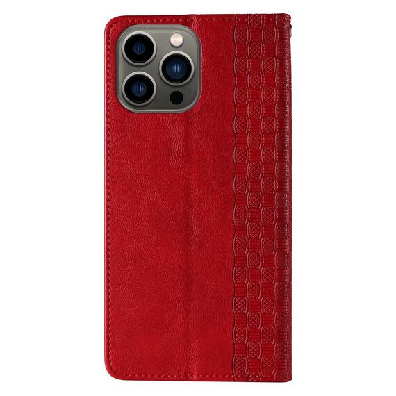 Magnet Strap Case for Samsung Galaxy S23+ Flip Wallet Mini Lanyard Stand red | Techbox