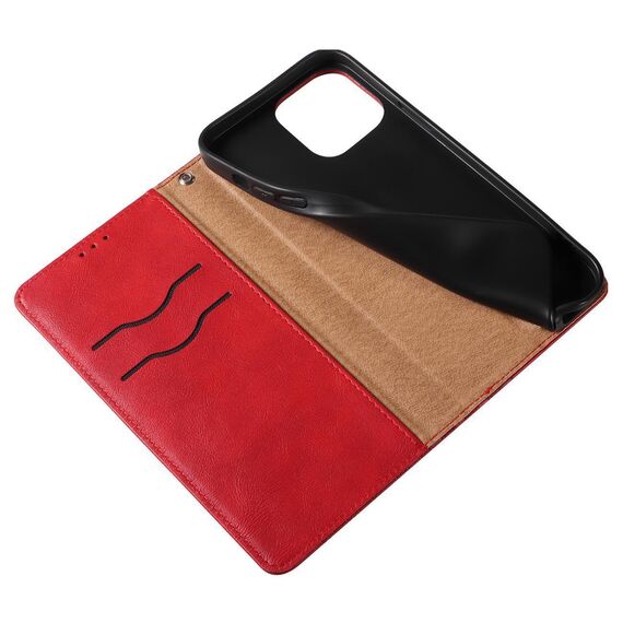 Magnet Strap Case for Samsung Galaxy S23+ Flip Wallet Mini Lanyard Stand red | Techbox