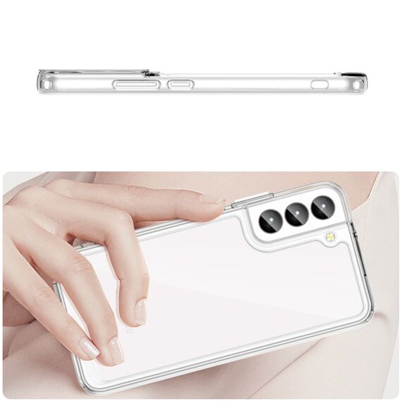Outer Space Case for Samsung Galaxy S23+ cover with a flexible transparent frame | Techbox