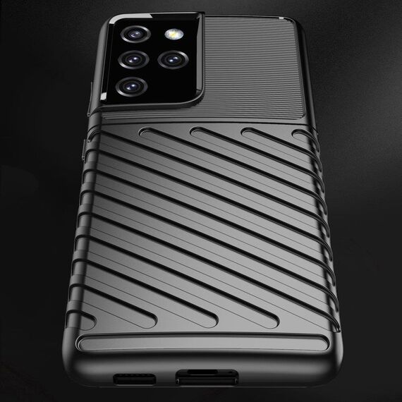 Thunder Case for Samsung Galaxy S23 Ultra silicone armor case blue - Samsung Cases - Cases - Techbox