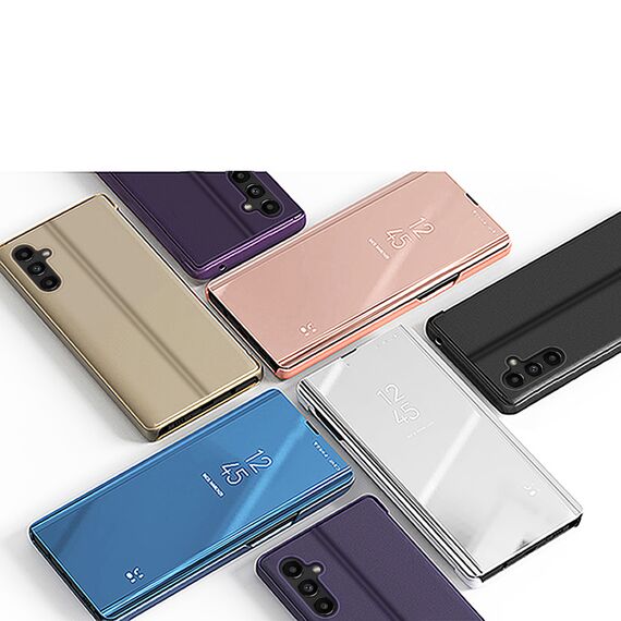 Clear View Case cover for Samsung Galaxy A14 flip cover black - Samsung Cases - Cases - Techbox