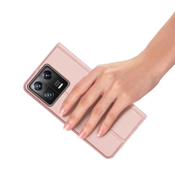 Dux Ducis Skin Pro Case Xiaomi 13 Flip Card Wallet Stand Pink - Xiaomi Cases - Cases - Techbox
