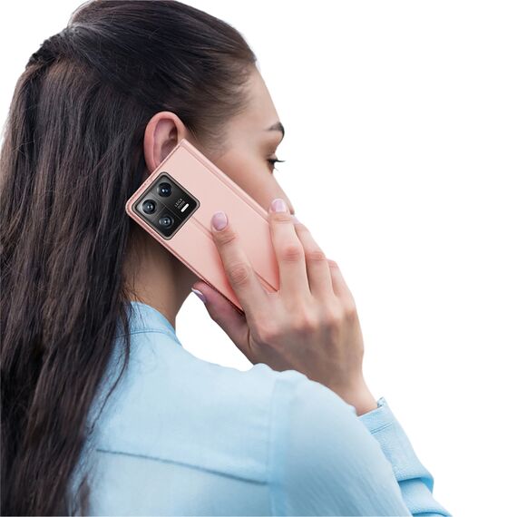 Dux Ducis Skin Pro Case Xiaomi 13 Flip Card Wallet Stand Pink - Xiaomi Cases - Cases - Techbox