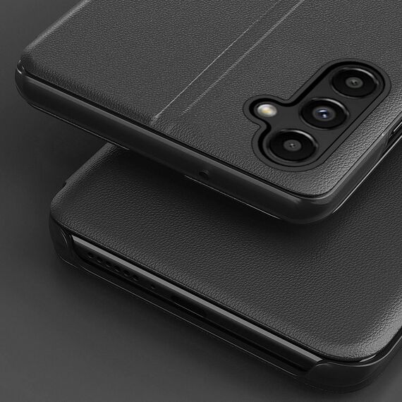 Eco Leather View Case case for Samsung Galaxy A14 with a flip stand black - Samsung Cases - Cases - Techbox
