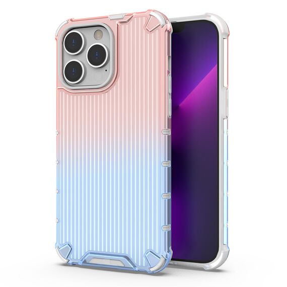 Ombre Protect Case for iPhone 13 Pro armored cover pink and blue - Uncategorized Cases (2) - Cases - Techbox