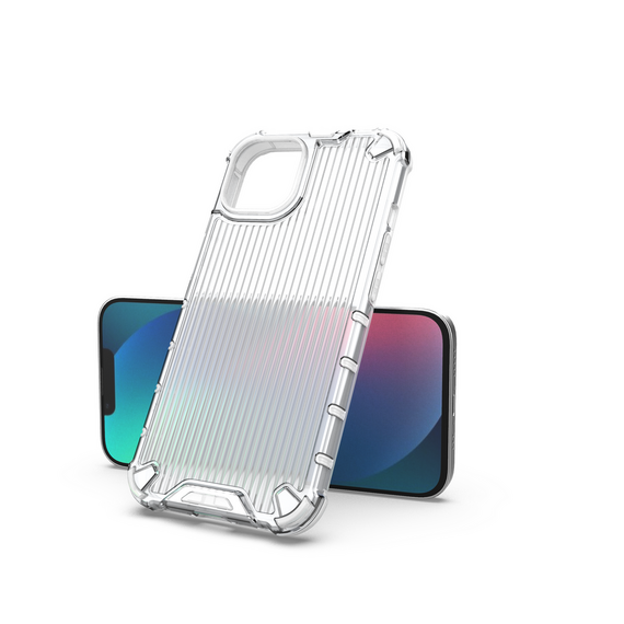 Ombre Protect Case for iPhone 14 Plus armored cover pink and blue - Apple Cases - Cases - Techbox
