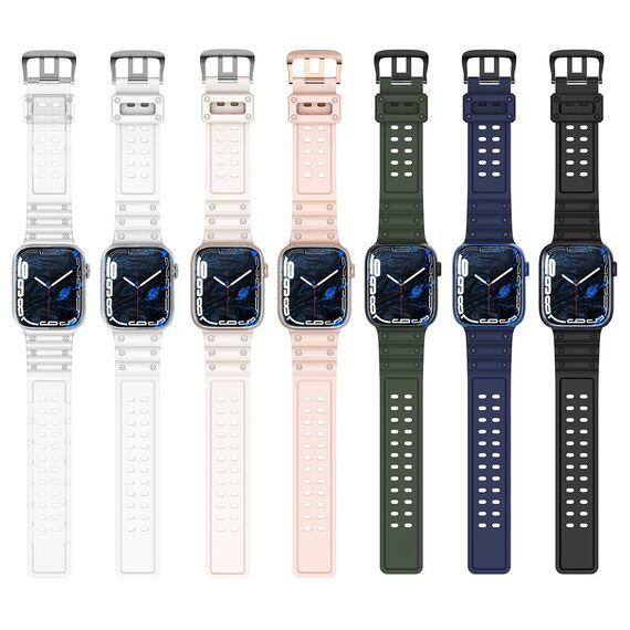 Strap Triple Protection for Apple Watch 38 / 40 / 41 mm bracelet strap - black | Techbox