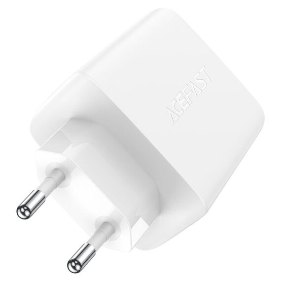 Acefast fast charger GaN (2x USB-C / USB-A) PPS / PD / QC4+ 65W white (A41) - Travel Chargers - Smartphone Chargers - Techbox