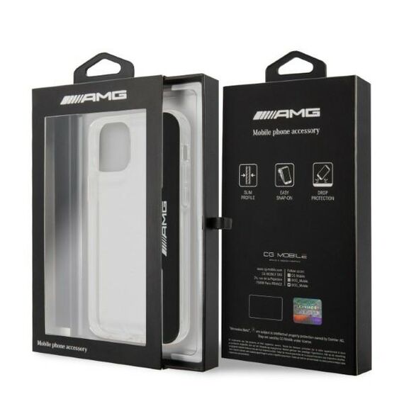 AMG Electroplate Vertical case for iPhone 12 / iPhone 12 Pro - transparent | Techbox