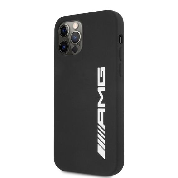 AMG Silicone Big Logo case for iPhone 12 Pro Max - black - Apple Cases - Cases - Techbox