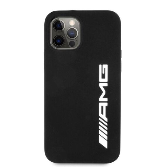 AMG Silicone Big Logo case for iPhone 12 Pro Max - black - Apple Cases - Cases - Techbox