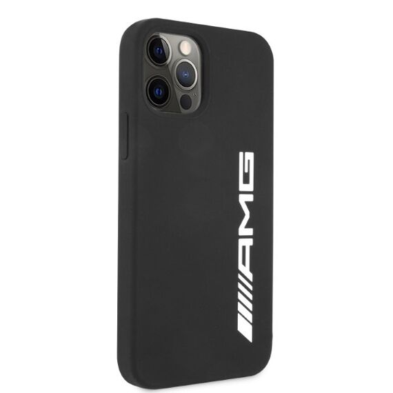 AMG Silicone Big Logo case for iPhone 12 Pro Max - black - Apple Cases - Cases - Techbox