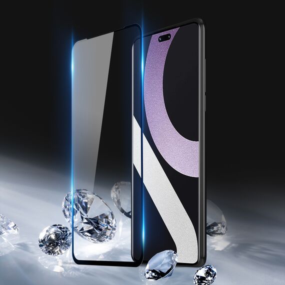 Dux Ducis 9D Tempered Glass Xiaomi 12 Lite 9H tempered glass with black frame - Xiaomi - Screen & Camera Protection - Techbox