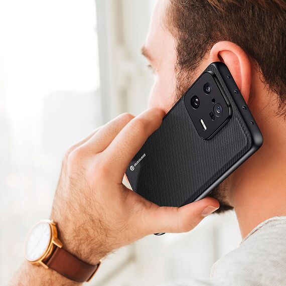 Dux Ducis Fino case for Xiaomi 13 Pro cover with silicone frame gray | Techbox