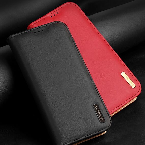 Dux Ducis Hivo case Samsung Galaxy S23+ flip cover wallet stand RFID blocking red | Techbox