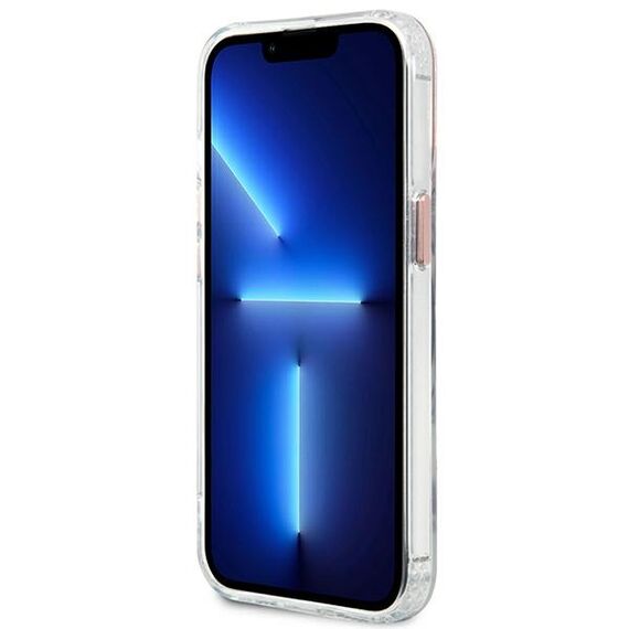 Etui Guess Metal Outline MagSafe na iPhone 13 Pro / iPhone 13 - różowe - Uncategorized Cases (2) - Cases - Techbox