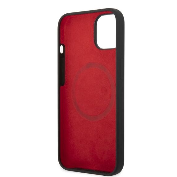 Ferrari FEHMSIP14SBK iPhone 14 6.1" black/black hardcase Silicone Metal Logo Magsafe - Apple Cases - Cases - Techbox