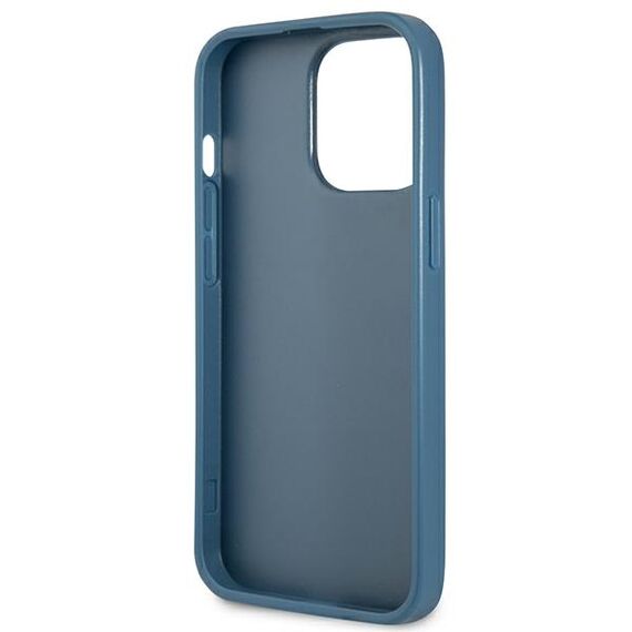 Guess 4G Triangle Logo Cardslot Case for iPhone 13 Pro / 13 - Blue - Apple Cases - Cases - Techbox
