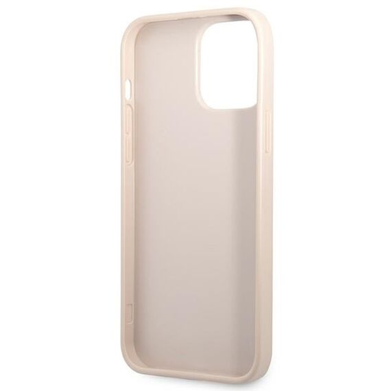 Guess 4G Triangle Logo Cardslot Case for iPhone 13 Pro / 13 - Pink - Apple Cases - Cases - Techbox