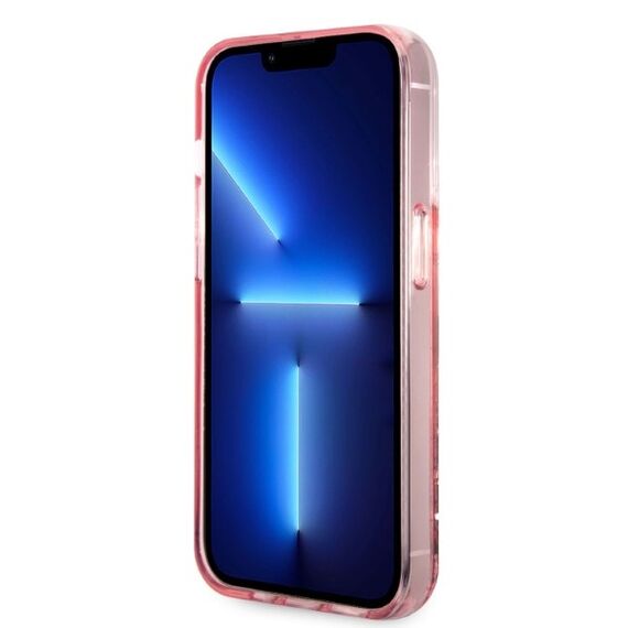 Karl Lagerfeld Glitter Karl's Head case for iPhone 14 Pro - pink - Apple Cases - Cases - Techbox