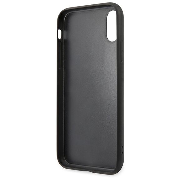 Karl Lagerfeld Saffiano Karl&amp;Choupette Head case for iPhone XS Max - black - Uncategorized Cases (2) - Cases - Techbox