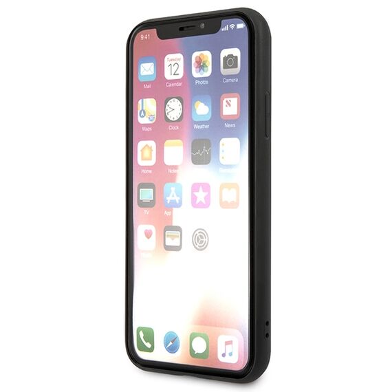 Karl Lagerfeld Saffiano Karl&amp;Choupette Head case for iPhone XS Max - black - Uncategorized Cases (2) - Cases - Techbox