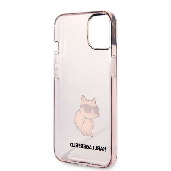 Karl Lagerfeld Ikonik Choupette case for iPhone 14 - pink - Apple Cases - Cases - Techbox