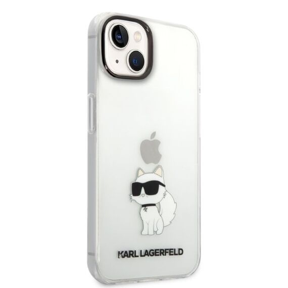 Karl Lagerfeld Ikonik Choupette case for iPhone 14 Plus - transparent | Techbox