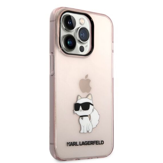 Karl Lagerfeld Ikonik Choupette case for iPhone 14 Pro Max - pink | Techbox