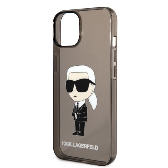 Karl Lagerfeld Ikonik Karl case for iPhone 14 Plus - black - Apple Cases - Cases - Techbox
