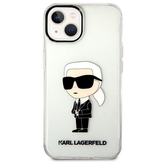 Karl Lagerfeld Ikonik Karl case for iPhone 14 Plus - transparent - Apple Cases - Cases - Techbox