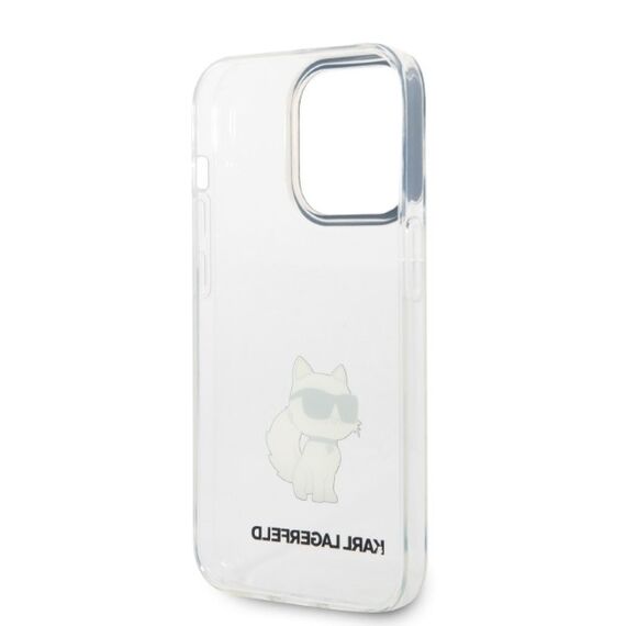 Karl Lagerfeld KLHCP14XHNCHTCT iPhone 14 Pro Max 6.7" transparent hardcase Ikonik Choupette - Apple Cases - Cases - Techbox