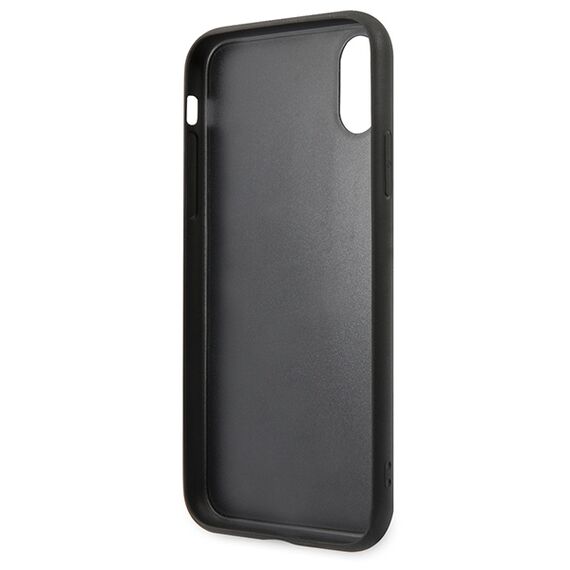 Karl Lagerfeld Saffiano Karl&amp;Choupette Head case for iPhone X/XS - black - Uncategorized Cases (2) - Cases - Techbox