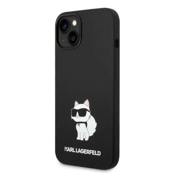 Karl Lagerfeld Silicone Choupette case for iPhone 14 Plus - black | Techbox