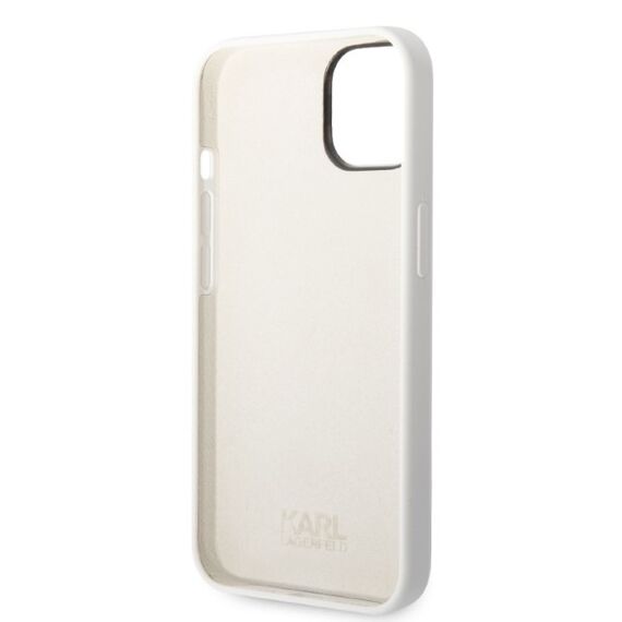 Karl Lagerfeld Silicone Choupette case for iPhone 14 Plus - white | Techbox