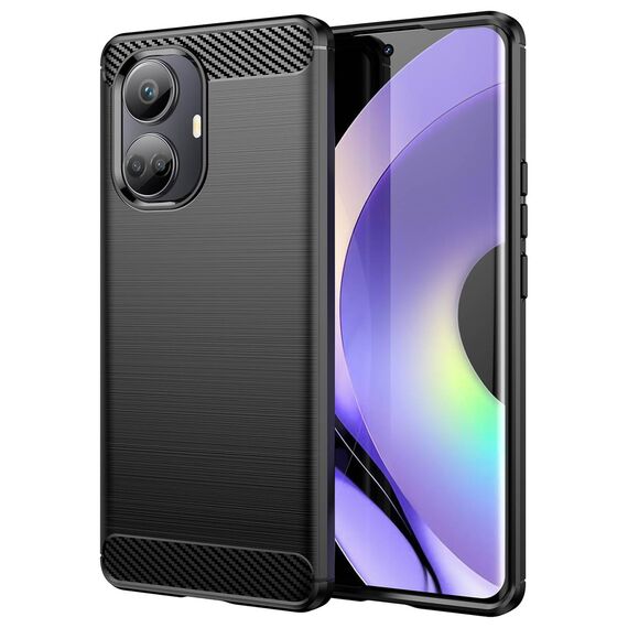 Carbon Case case for Realme 10 Pro+ flexible silicone carbon cover black - Uncategorized Cases (2) - Cases - Techbox