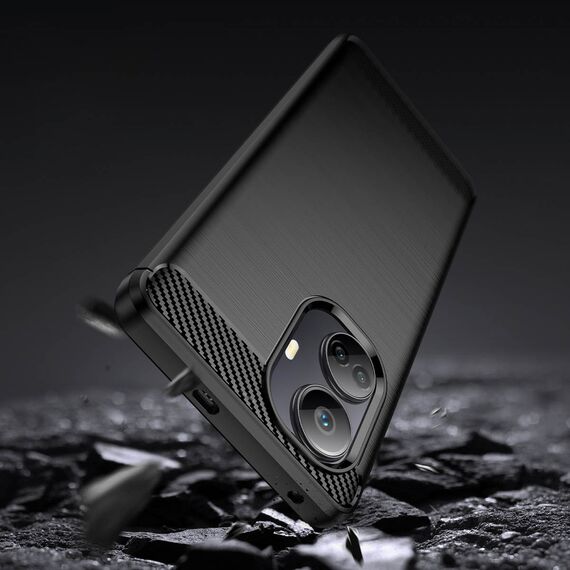 Carbon Case case for Realme 10 Pro+ flexible silicone carbon cover black - Uncategorized Cases (2) - Cases - Techbox
