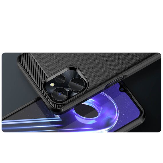 Carbon Case for Realme 10 5G / Realme 9i 5G Flexible Silicone Carbon Cover Black - Uncategorized Cases (2) - Cases - Techbox