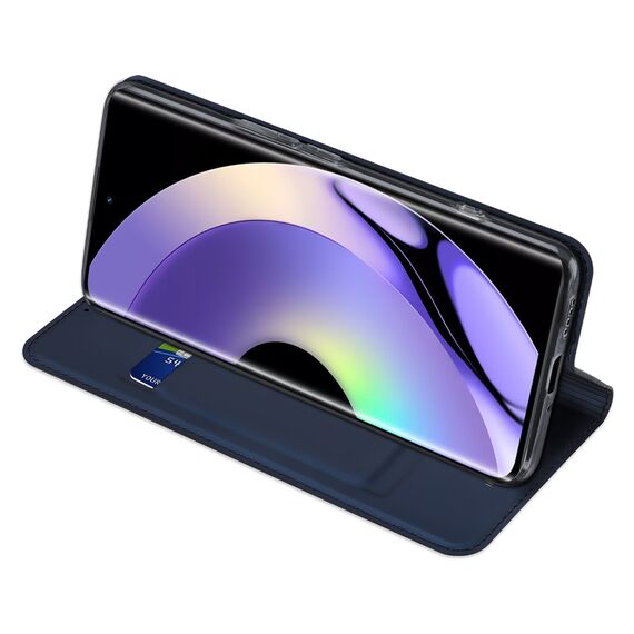 Dux Ducis Skin Pro case for Realme 10 Pro+ flip cover card wallet stand blue | Techbox