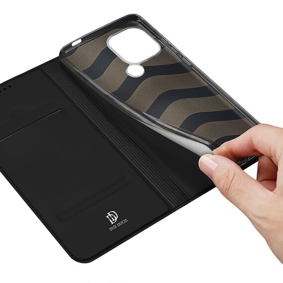 Dux Ducis Skin Pro Case for Xiaomi Redmi A1+ Flip Card Wallet Stand Black | Techbox