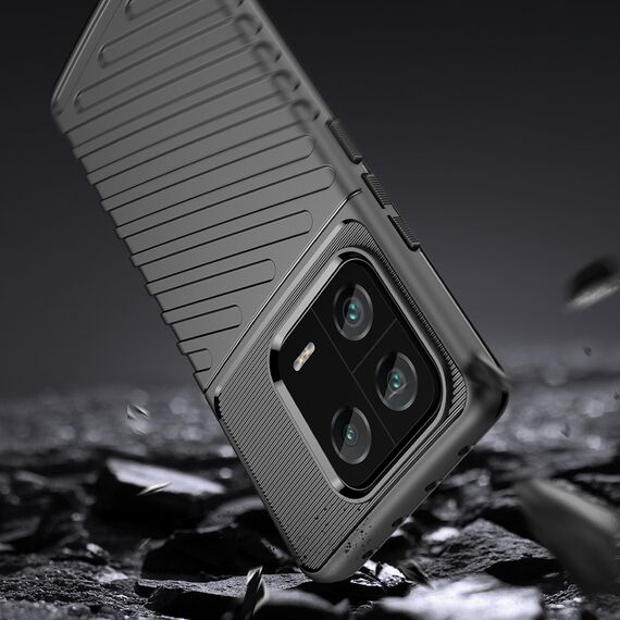 Thunder Case case for Xiaomi 13 Pro silicone armor case black | Techbox