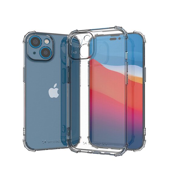 Wozinsky Anti Shock case for iPhone 14 Plus transparent transparent case | Techbox