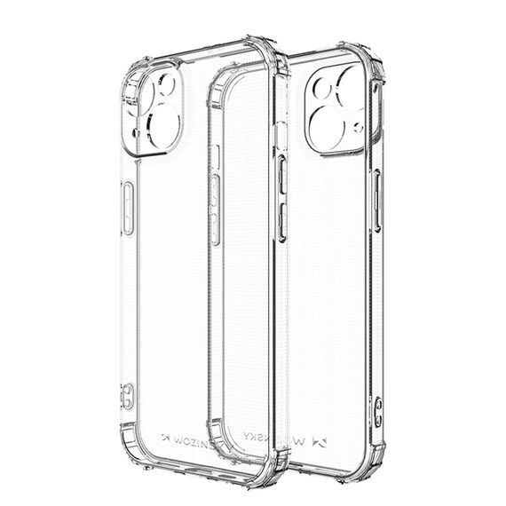 Wozinsky Anti Shock case for iPhone 14 Plus transparent transparent case | Techbox