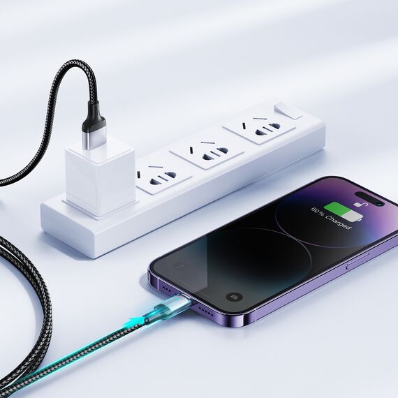Joyroom cable USB C - Lightning 20W A10 Series 1.2 m black (S-CL020A10) - Cables & Adapters - Cables & Accessories - Techbox