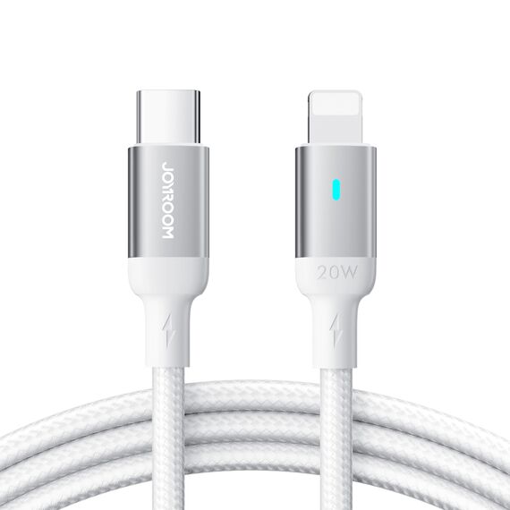 Joyroom cable USB C - Lightning 20W A10 Series 1.2 m white (S-CL020A10) - Cables & Adapters - Cables & Accessories - Techbox